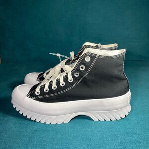 Converse Black and White Athletic Shoes